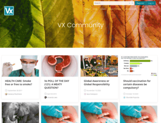 vxcommunity.com screenshot