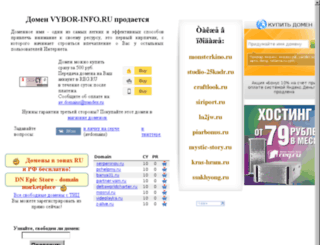 vybor-info.ru screenshot
