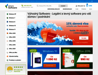 vyhodny-software.cz screenshot