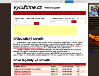 vylustime.cz screenshot