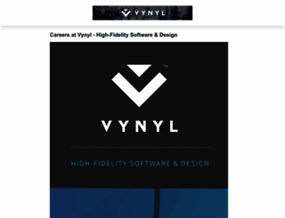 vynyl.workable.com screenshot