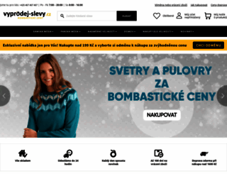 vyprodej-slevy.cz screenshot