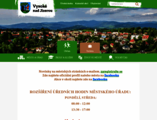 vysokenadjizerou.cz screenshot