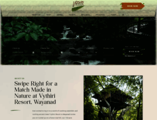 vythiriresort.com screenshot