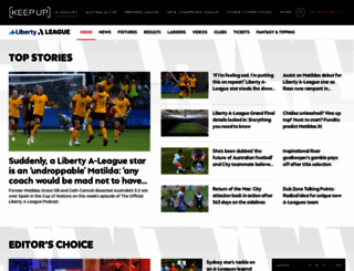 w-league.com.au screenshot