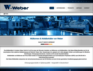 w-weber.com screenshot