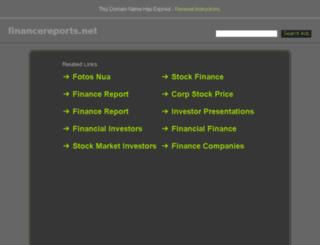 w.financereports.net screenshot