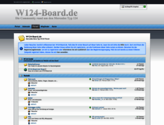 w124-board.de screenshot