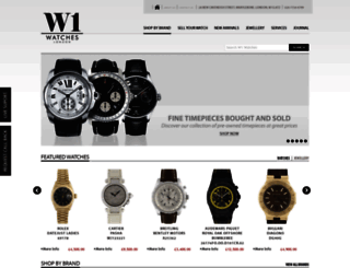 w1watches.com screenshot