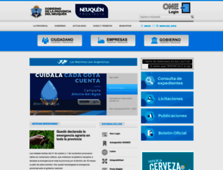 w2.neuquen.gov.ar screenshot