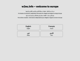 w2eu.info screenshot