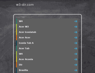 w3-dir.com screenshot