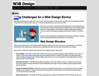 w3b-design.com screenshot