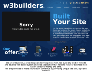 w3builders.biz screenshot
