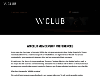 w3club.co.uk screenshot
