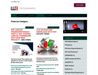 w3programmers.com screenshot