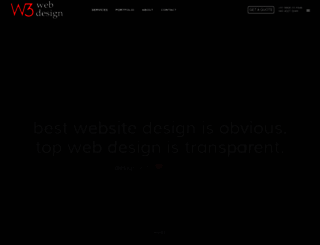 w3webdesign.in screenshot