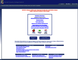 wa.tccd.edu screenshot