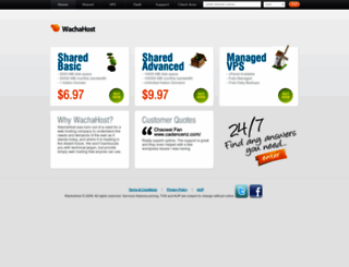 wachahost.com screenshot