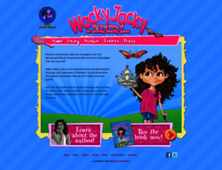 wackyjackybooks.com screenshot