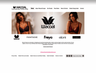 wacoal-europe.com screenshot