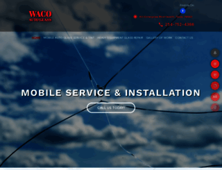 wacoautoglasscenter.com screenshot