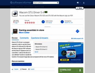 wacom-stu-driver.software.informer.com screenshot