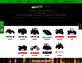 wacomotorsports.com screenshot