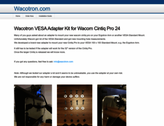wacotron.com screenshot