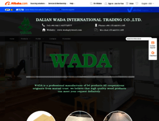 wadatrade.en.alibaba.com screenshot