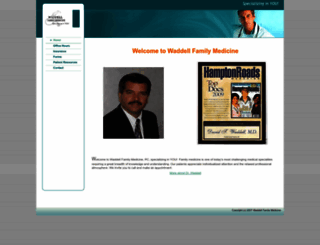 waddellfamilymedicine.com screenshot