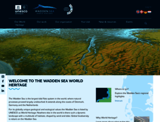 waddensea-worldheritage.org screenshot