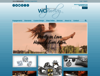 wadedesignsjewelry.com screenshot
