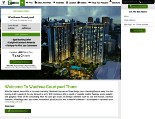wadhwacourtyard.com screenshot