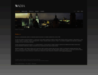 wadia.cz screenshot