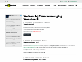 waesbeeck.nl screenshot