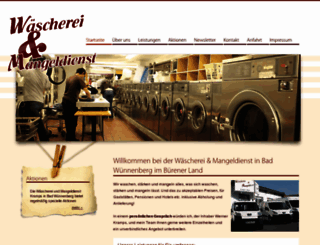 waescherei-kramps.de screenshot