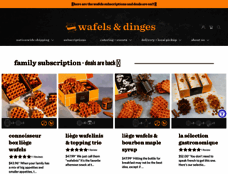 wafelsanddinges.com screenshot