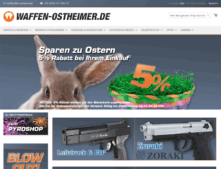 waffen-ostheimer.de screenshot