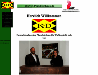 waffen-pfandleihhaus.de screenshot