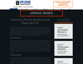 wagefraud.com screenshot