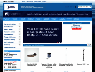 wagenaarwatersport.nl screenshot