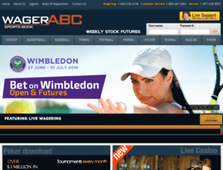 wagerabc.com screenshot