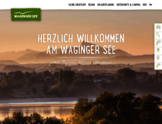 waginger-see.de screenshot
