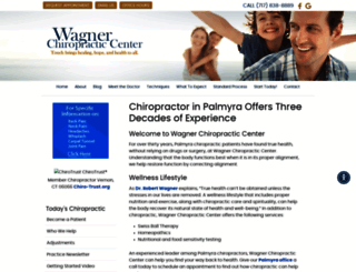 wagnerchiropracticcenter.com screenshot