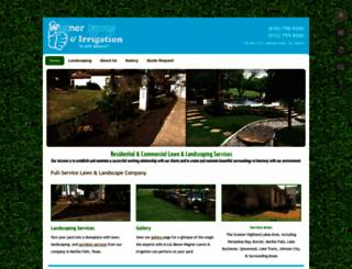 wagnerlawnsandirrigationtx.com screenshot