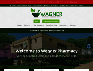 wagnerpharmacies.com screenshot