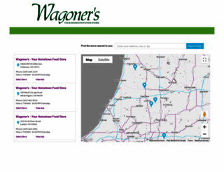 wagonersfoodstores.com screenshot