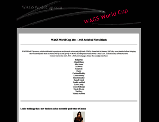 wagsworldcup.com screenshot