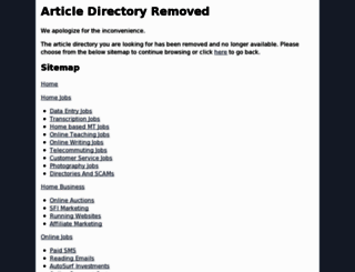 wah-articles.work-from-home-directory.com screenshot